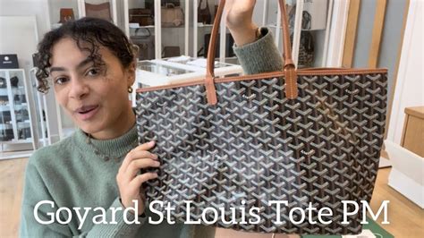 goyard st louis pm review|goyard st louis pm price.